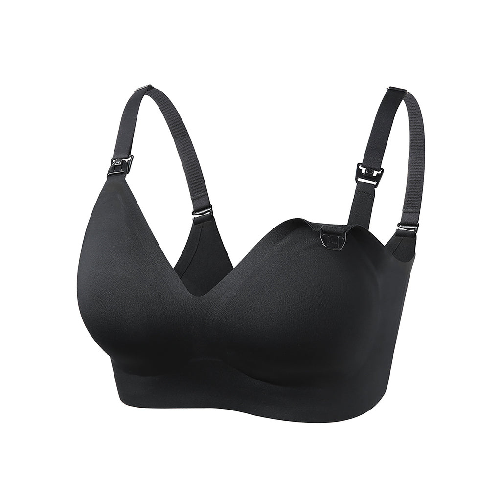 MomCozy Nursing Bra - Black