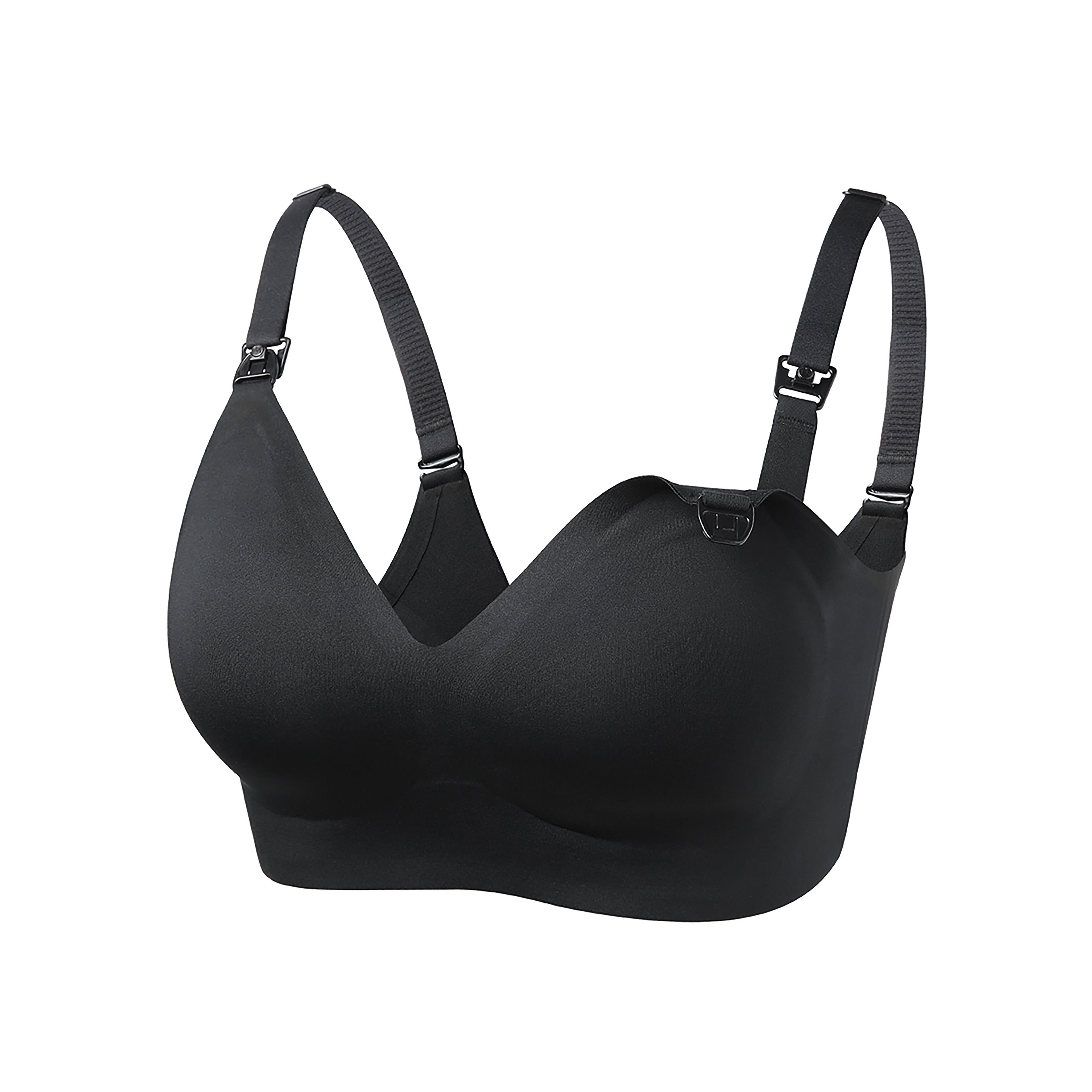 MomCozy Nursing Bra - Black