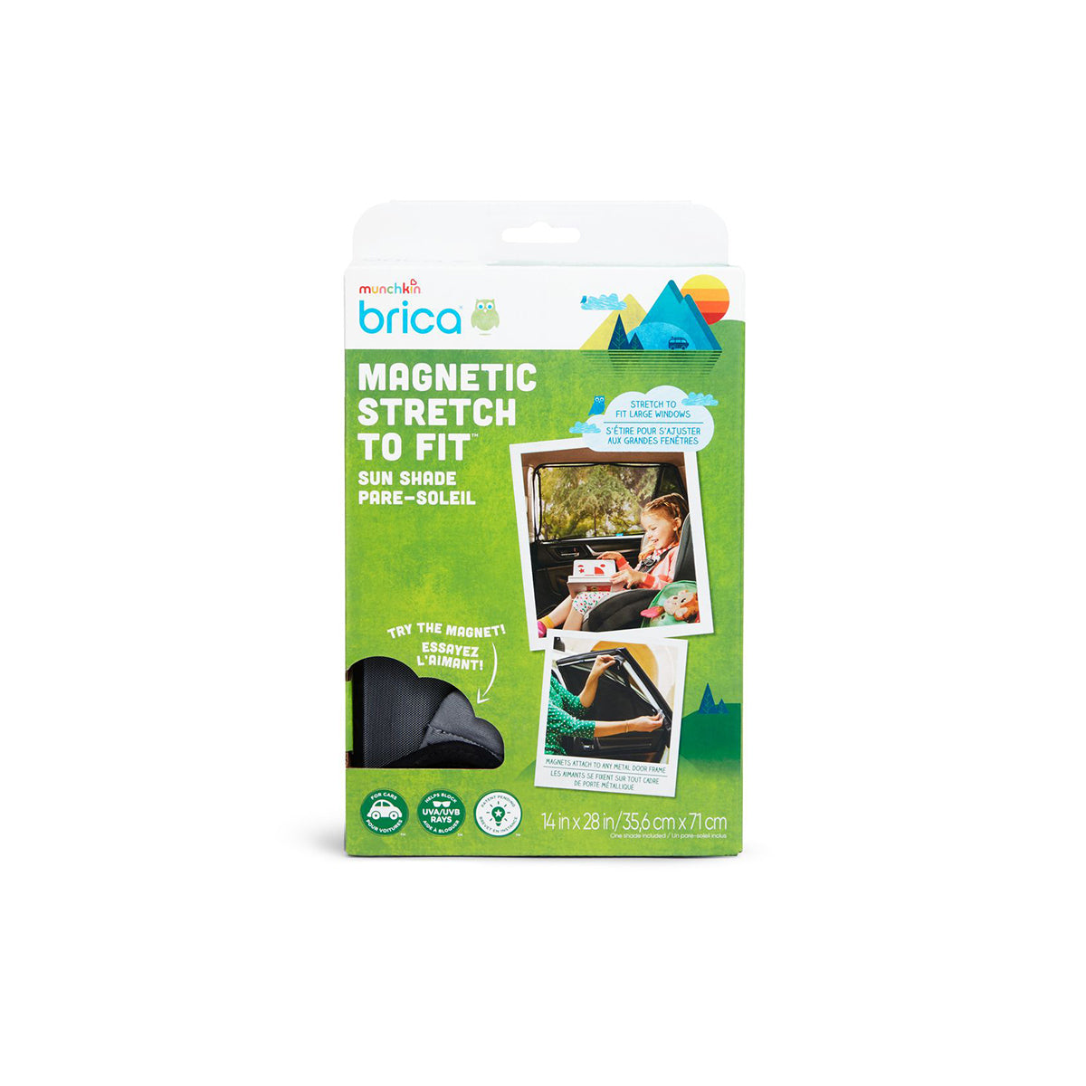 Munchkin Brica Magnetic Stretch to Fit Sun Shade