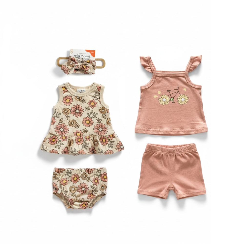 Mimi Threads Flowers 5 Piece Set