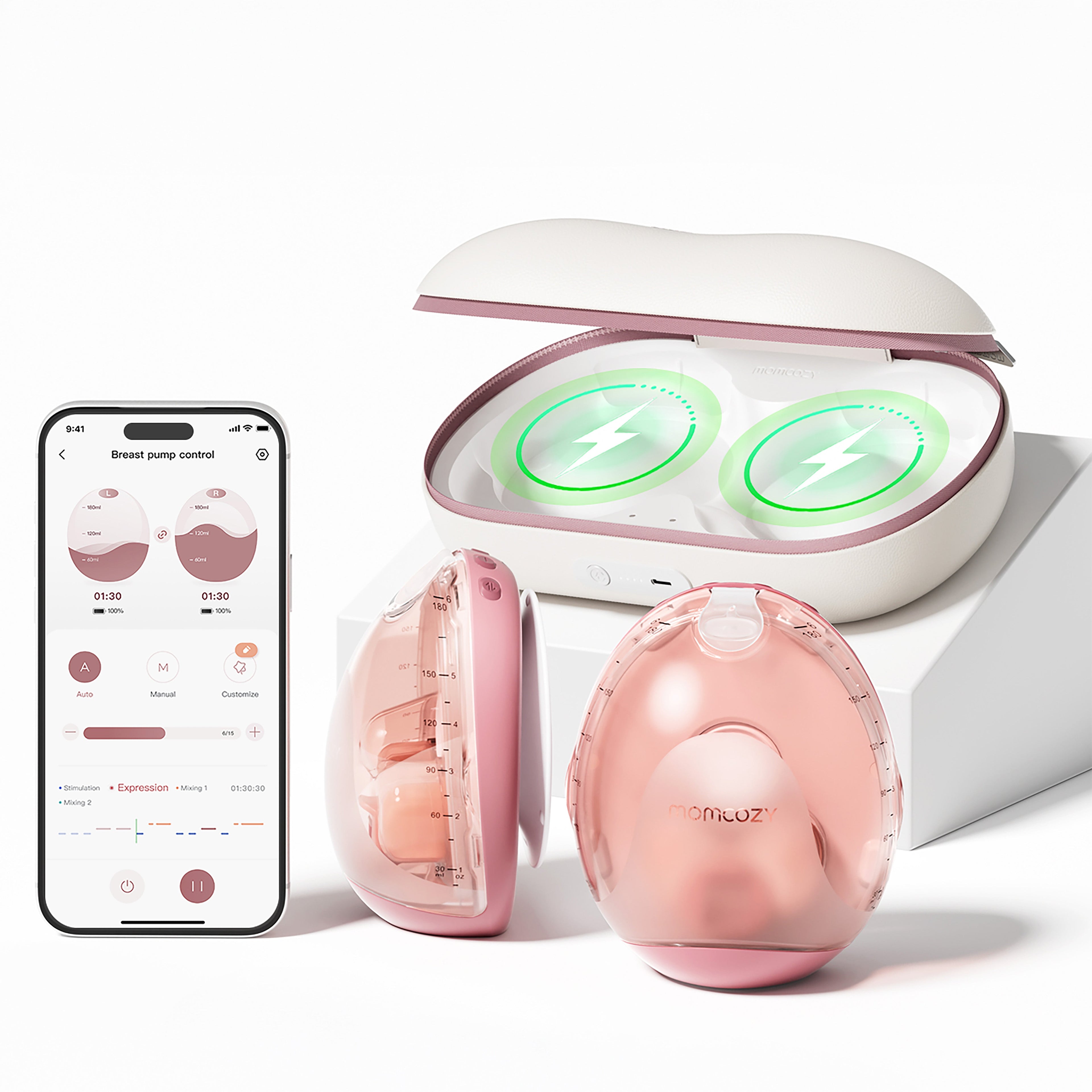 MomCozy Air 1 Ultra-Slim Breast Pump