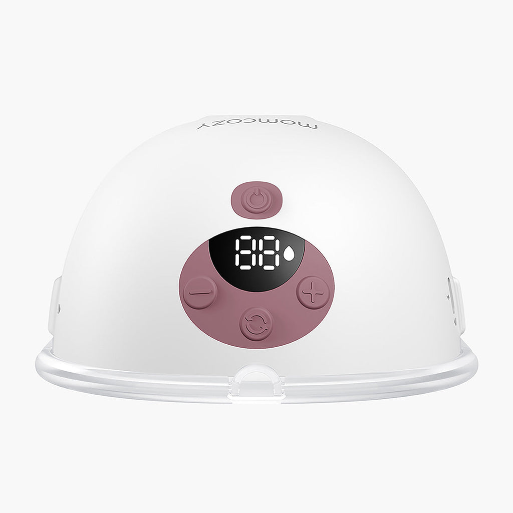 MomCozy M5 Single Breast Pump Red