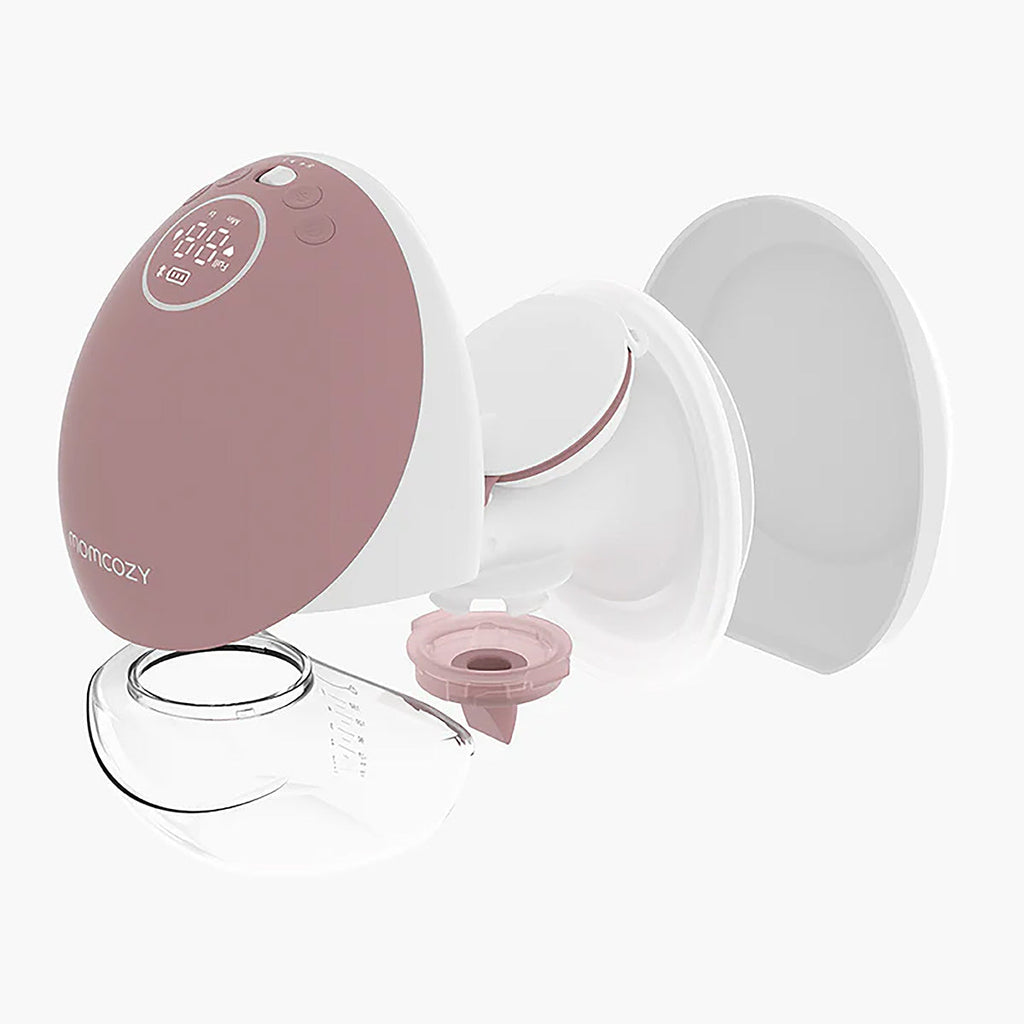 MomCozy M9 Single Breast Pump Red