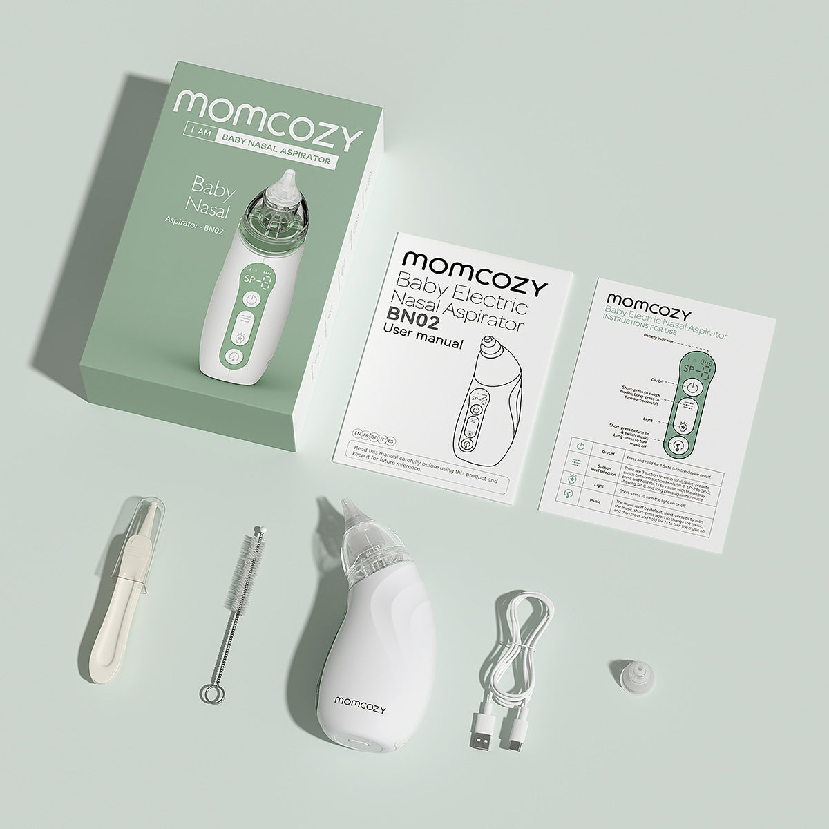 MomCozy Baby Nasal Aspirator