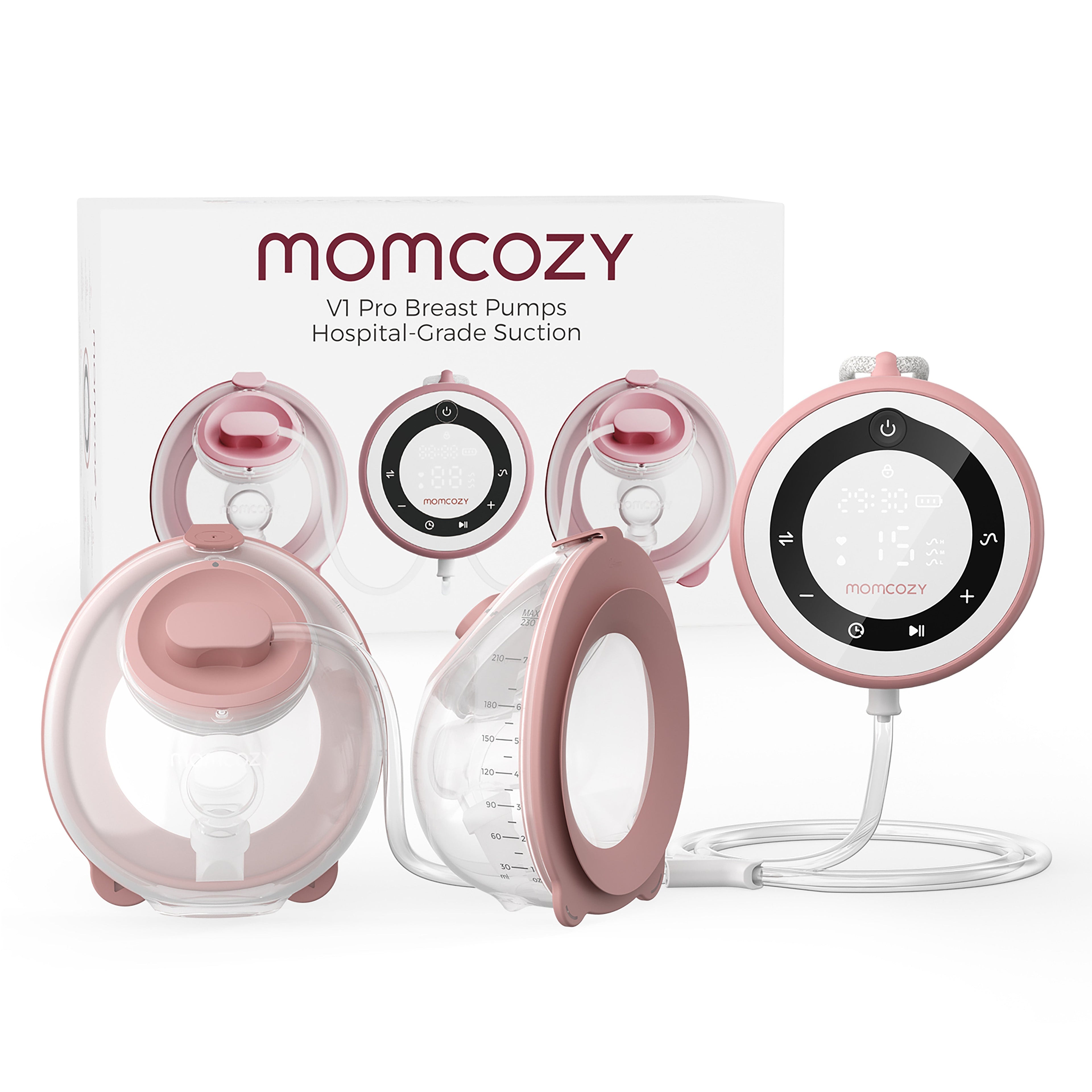 MomCozy V1 Pro Hospital-Grade Wearable Breast Pump