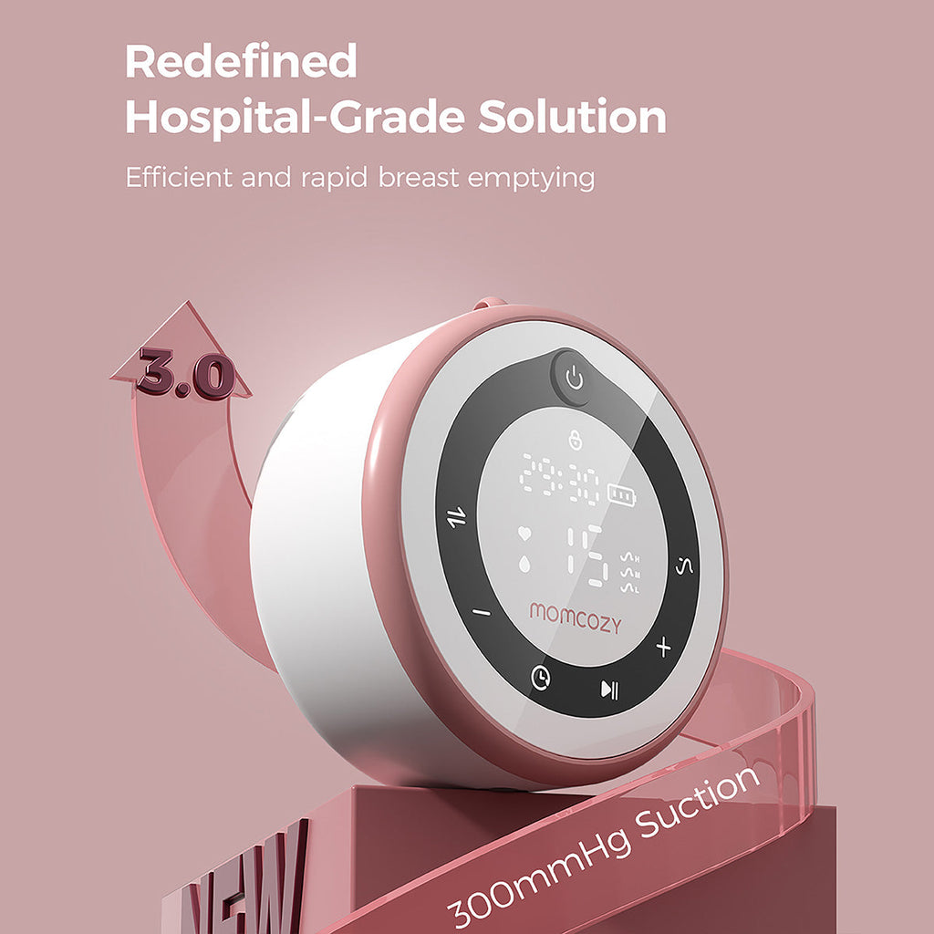MomCozy V1 Pro Hospital-Grade Wearable Breast Pump