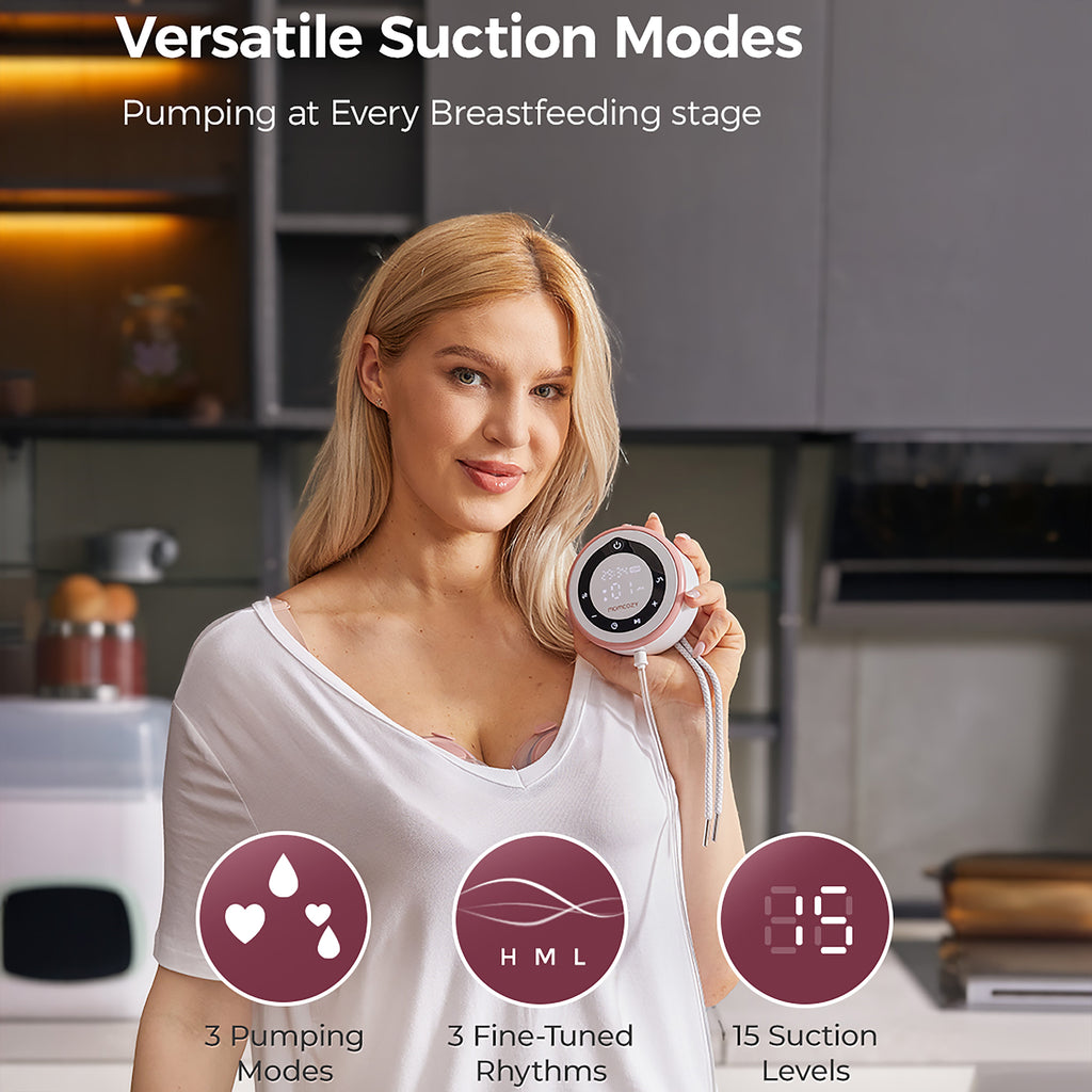 MomCozy V1 Pro Hospital-Grade Wearable Breast Pump