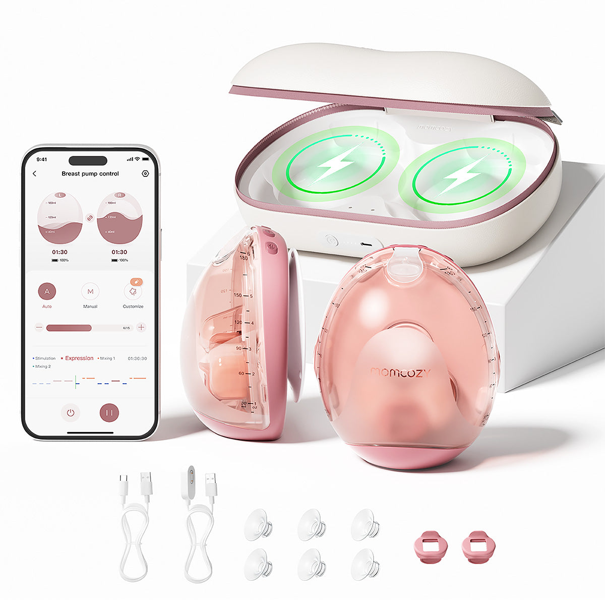 MomCozy Air 1 Ultra-Slim Breast Pump