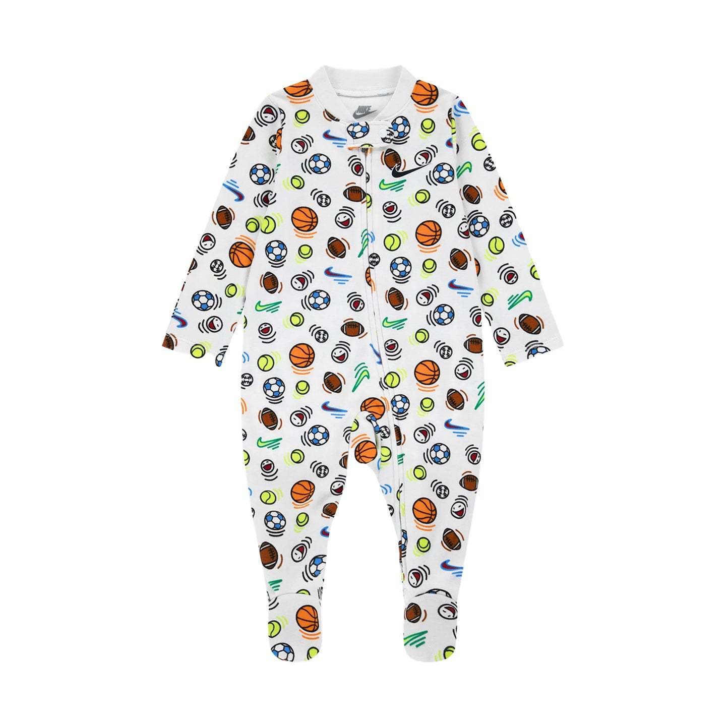 Nike NKB B NSW In The Zone AOP Coverall - White