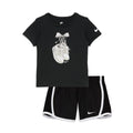 Nike NKG BowMax SS Tee Black & Exclusive Tempo Short Bla(Whi)