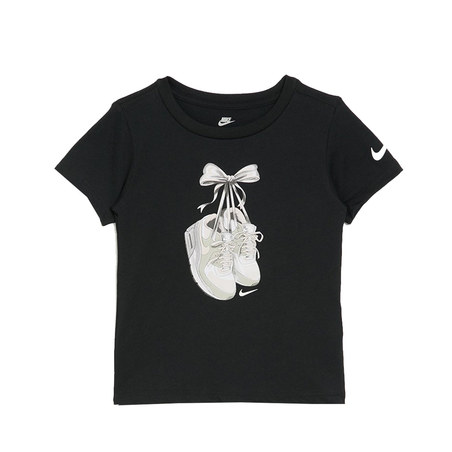 Nike NKG BowMax SS Tee Black & Exclusive Tempo Short Bla(Whi)