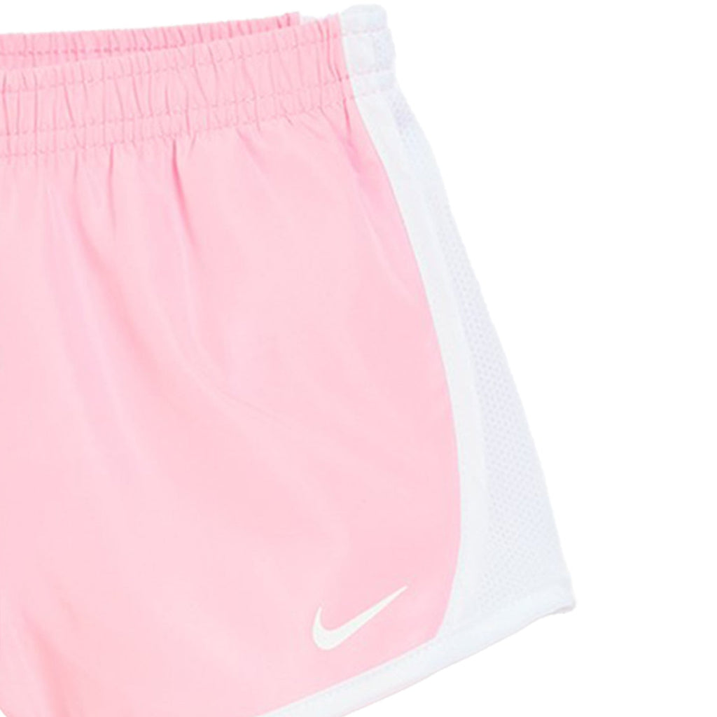 Nike NKG BowMax SS Tee White & Exclusive Tempo Short Medium Soft Pink