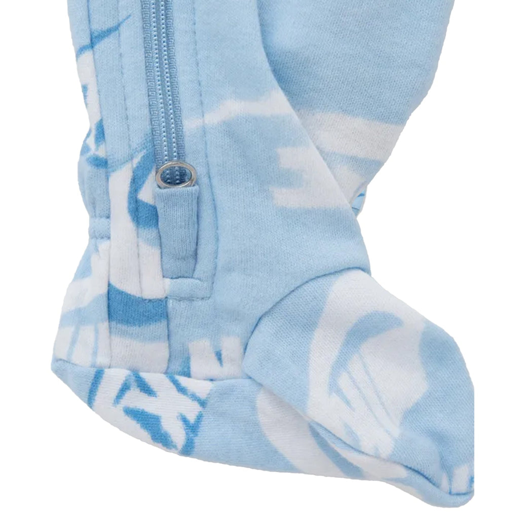 Nike NKB B NSW OTM AOP Footed Coverall - Psychic Blue