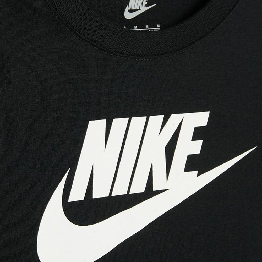 Nike Kids HBR Club Cropped Boxy Tee - Black