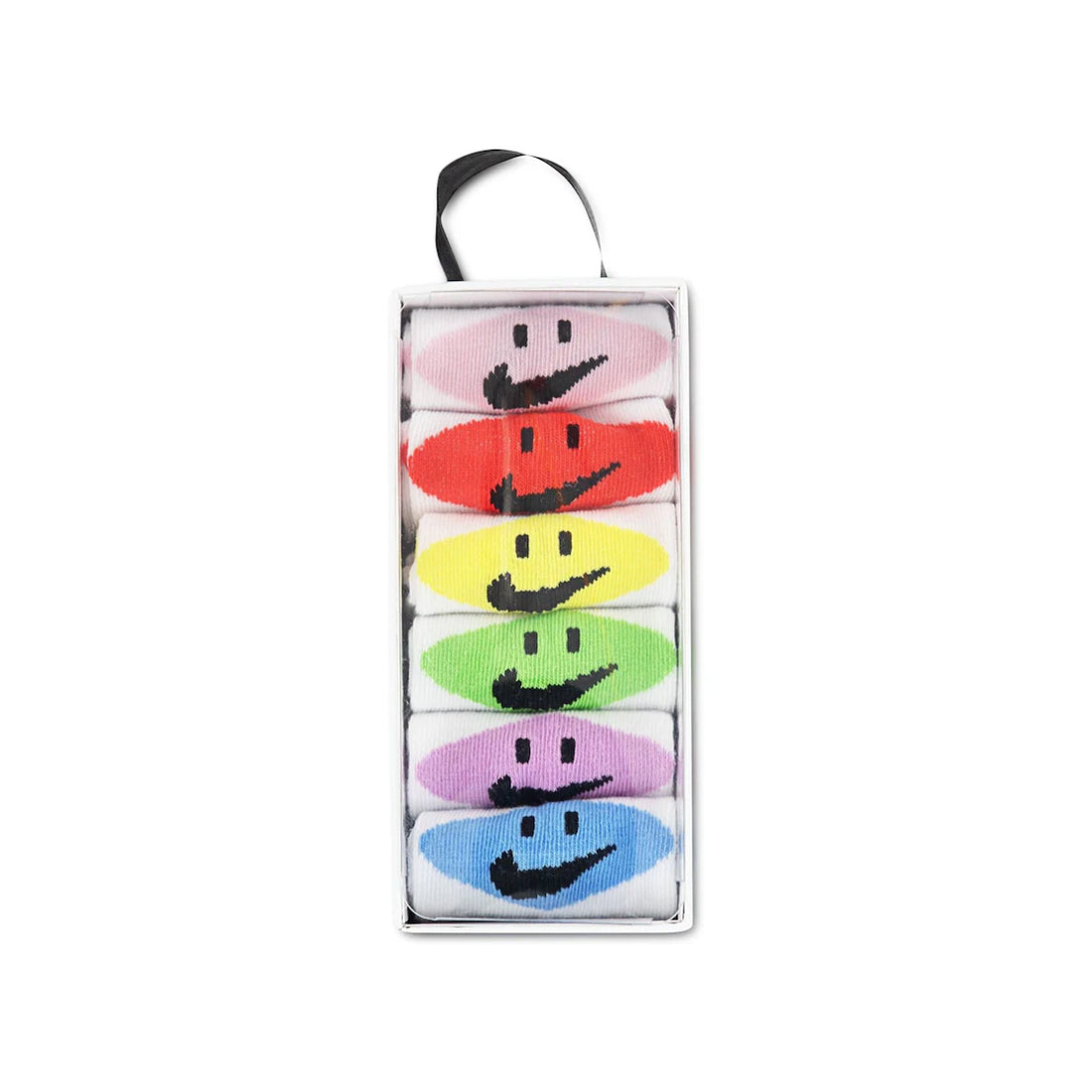 Nike NHN Infant 6pk Smiley Ankle - Medium Soft Pink