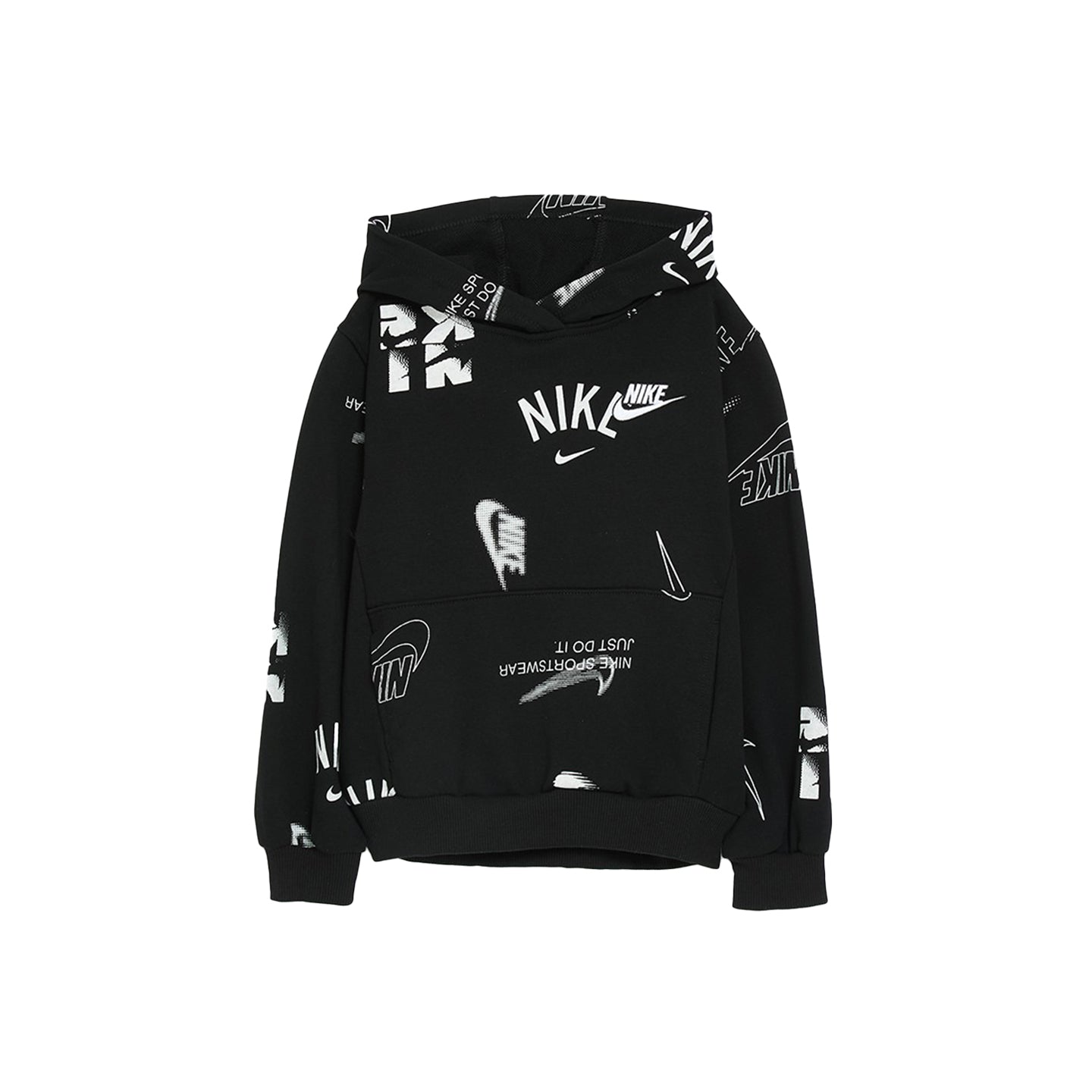 Nike NKN Club Brand Energy Short AOP Hood - Black