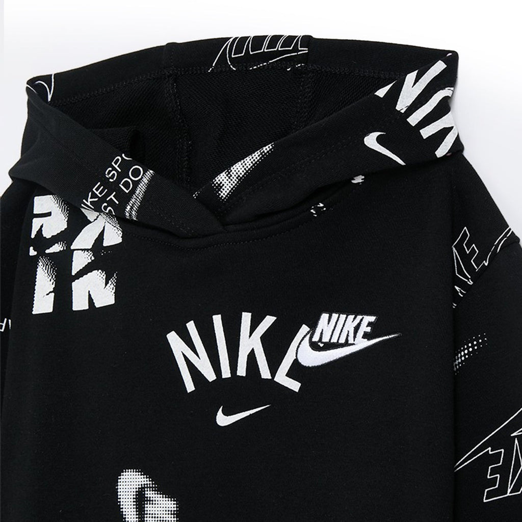Nike NKN Club Brand Energy Short AOP Hood - Black