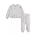 Nike NKN Essential Fleece Crew Set - Birch Heather