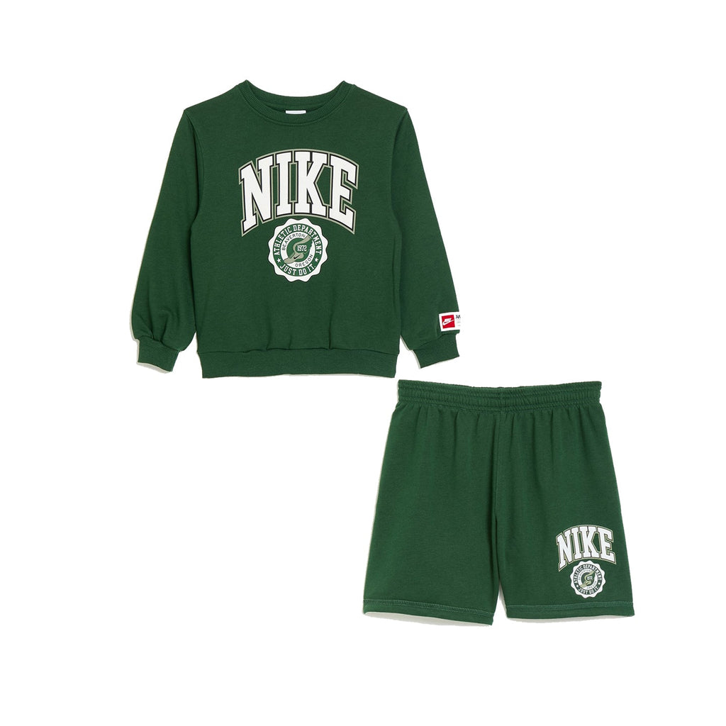 Nike NKB NSWP P.E. GFX Crew with Reversible Short - Fir