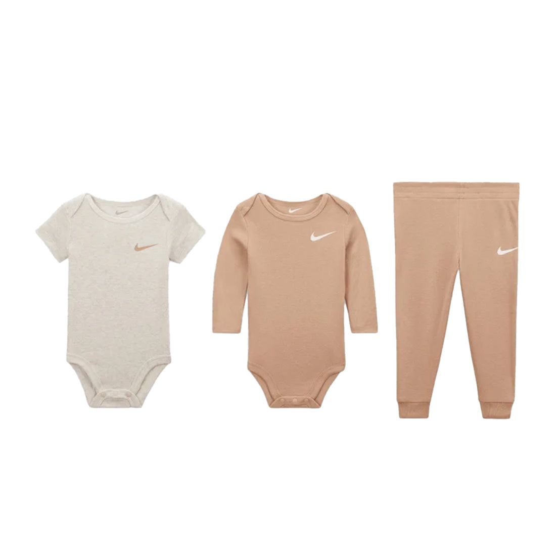 Nike NKN Essentials 3pcs Pant Set - Hemp