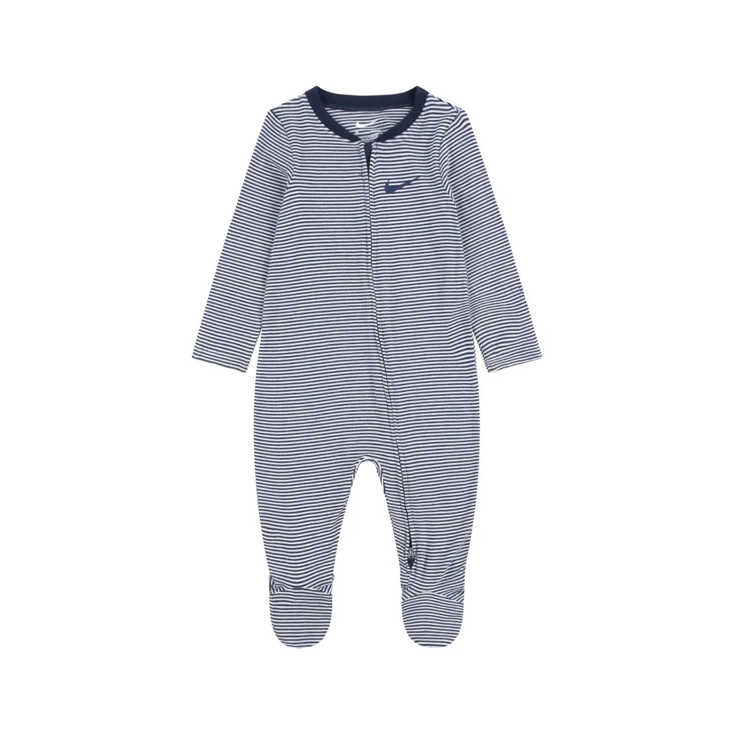 Nike Striped Footed Coverall - Midnight Navy