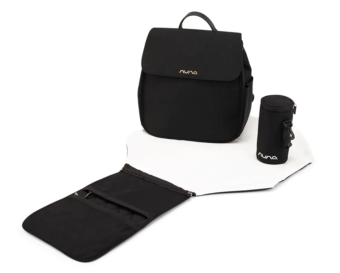 Nuna Essential Diaper Bag - Caviar