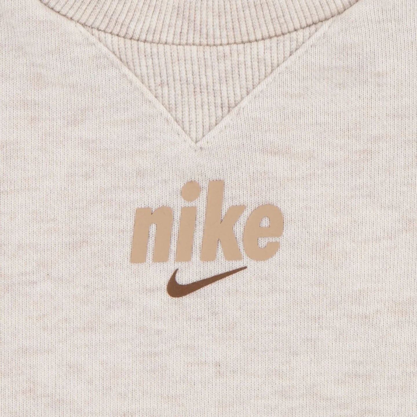 Nike E1D1 Crew Coverall - Pale Ivory Heather