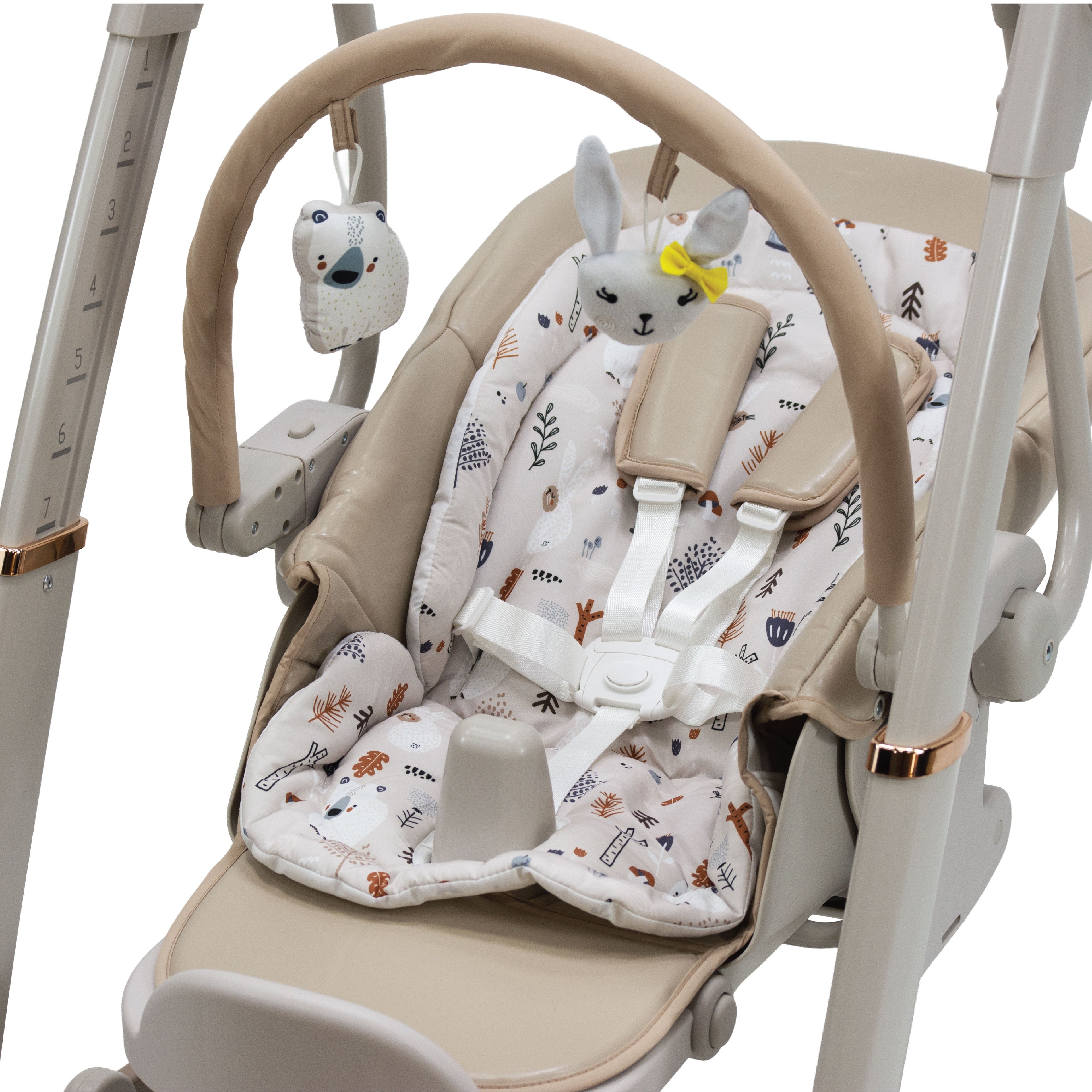 Royal 3 in 1 Swing and High Chair - Beige