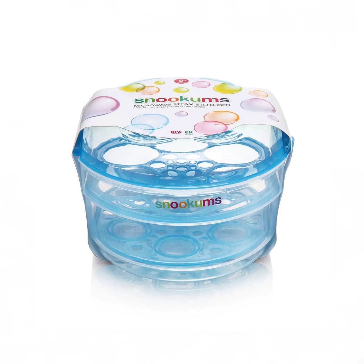 Snookums Microwave Steam Steriliser - Grey