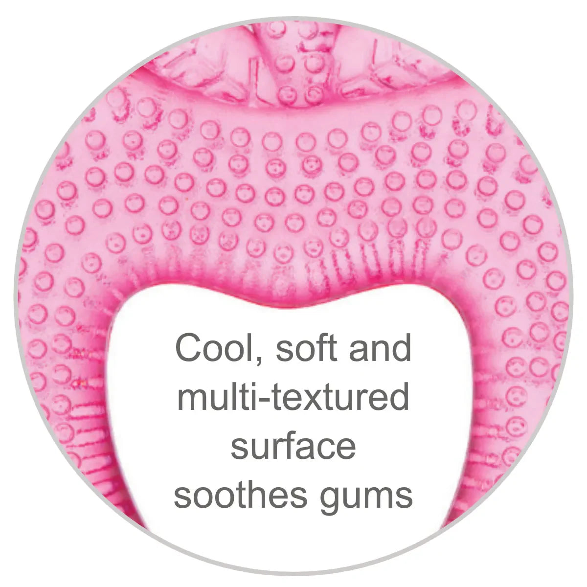 Snookums Cooling Teether Apple Shape Toy 3M+