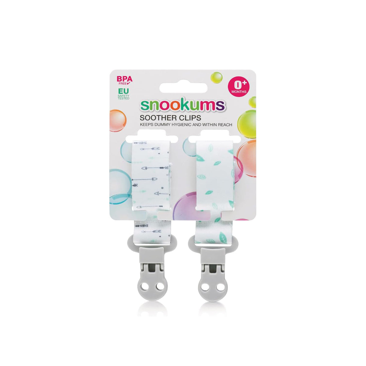 Snookums Soother Clips 0M+