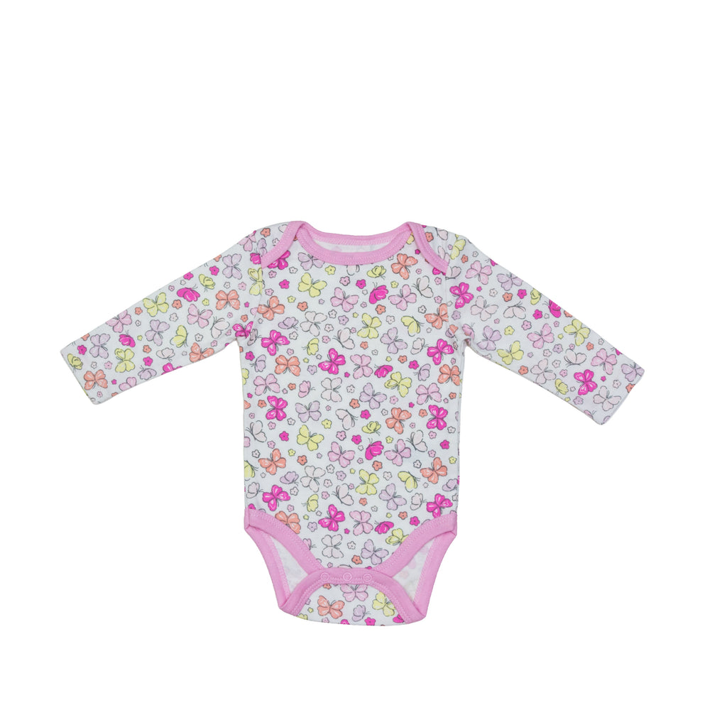Baby Girls 5 Piece Body Vests Set