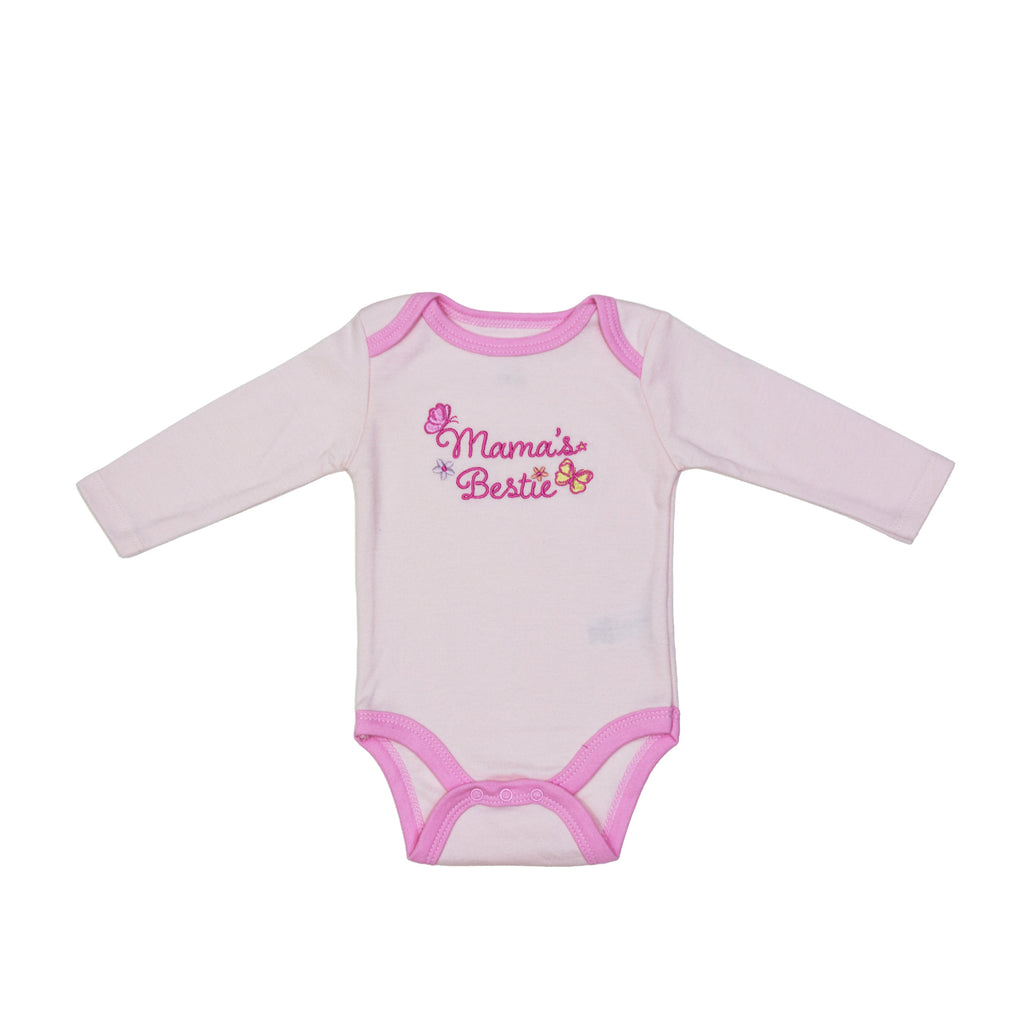 Baby Girls 5 Piece Body Vests Set