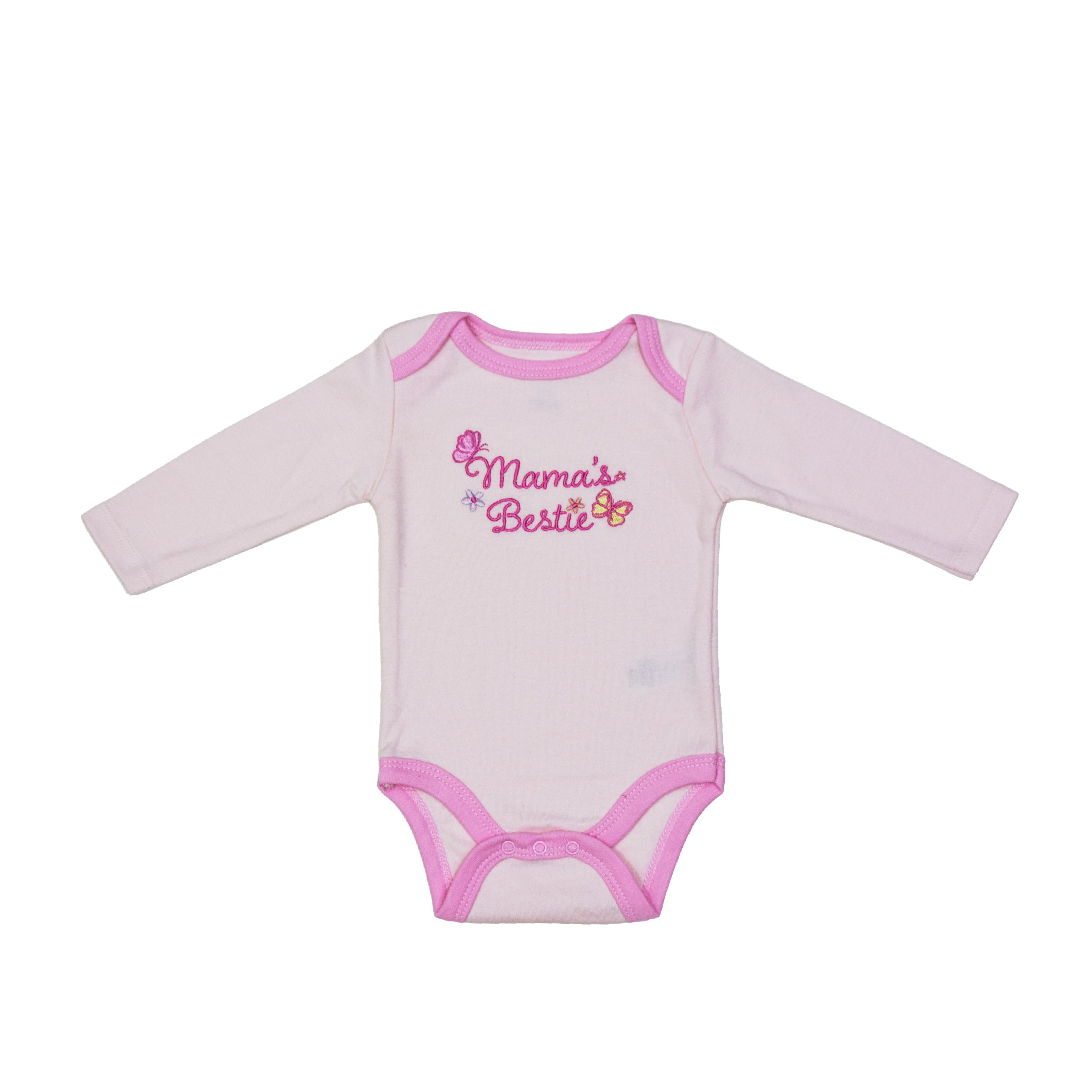 Baby Girls 5 Piece Body Vests Set