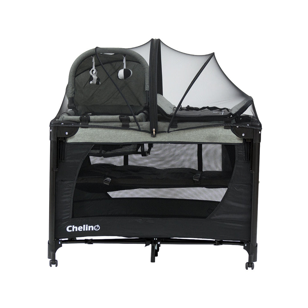 Chelino Tiffany Lux III Co-Sleeper Camp Cot