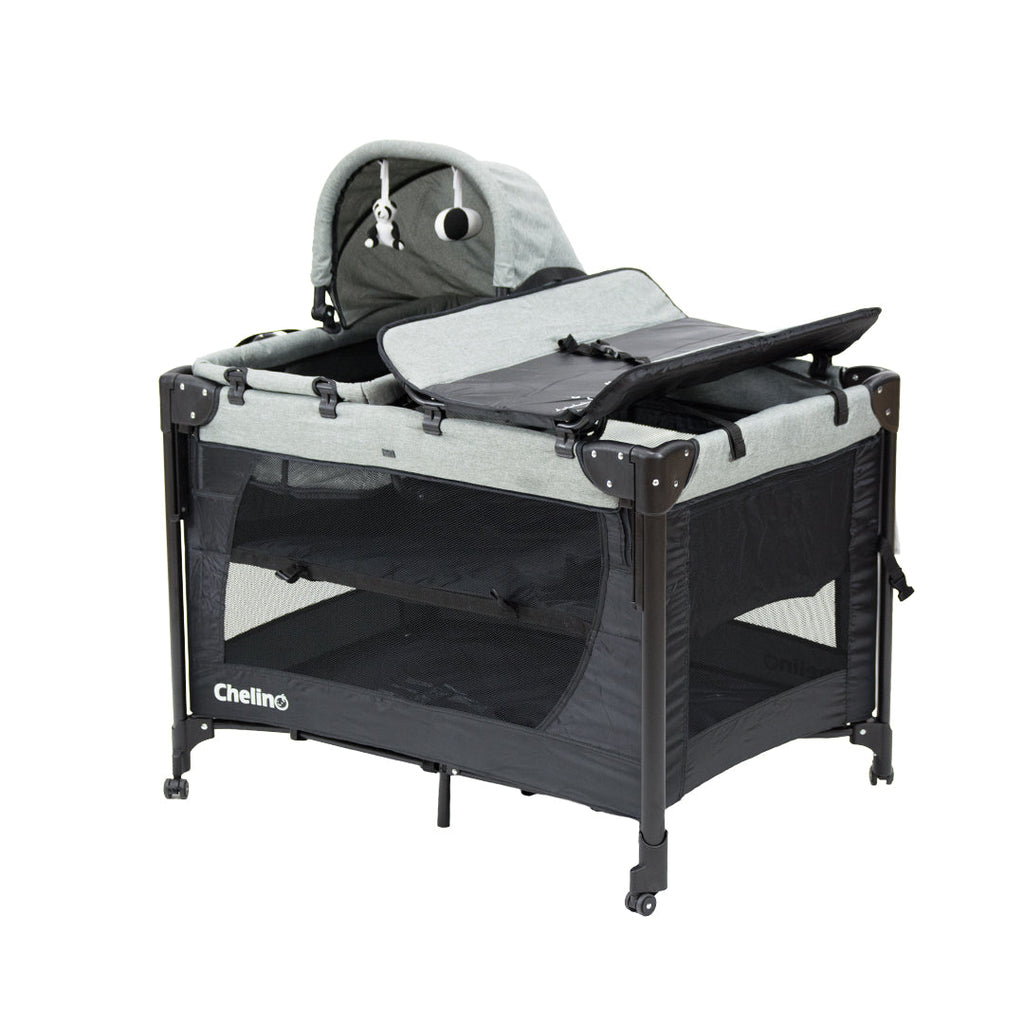 Chelino Tiffany Lux III Co-Sleeper Camp Cot