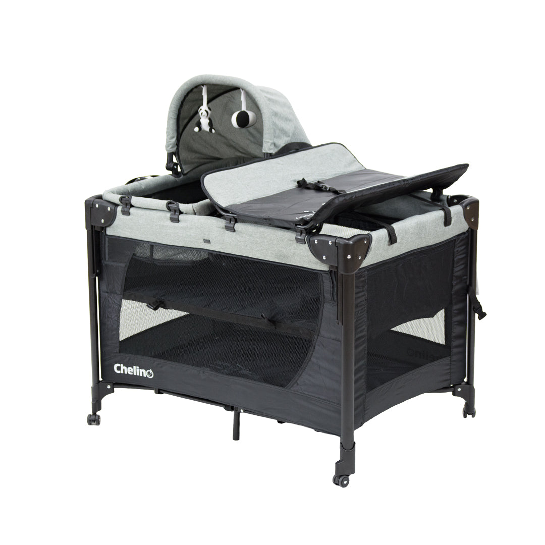 Chelino Tiffany Lux III Co-Sleeper Camp Cot