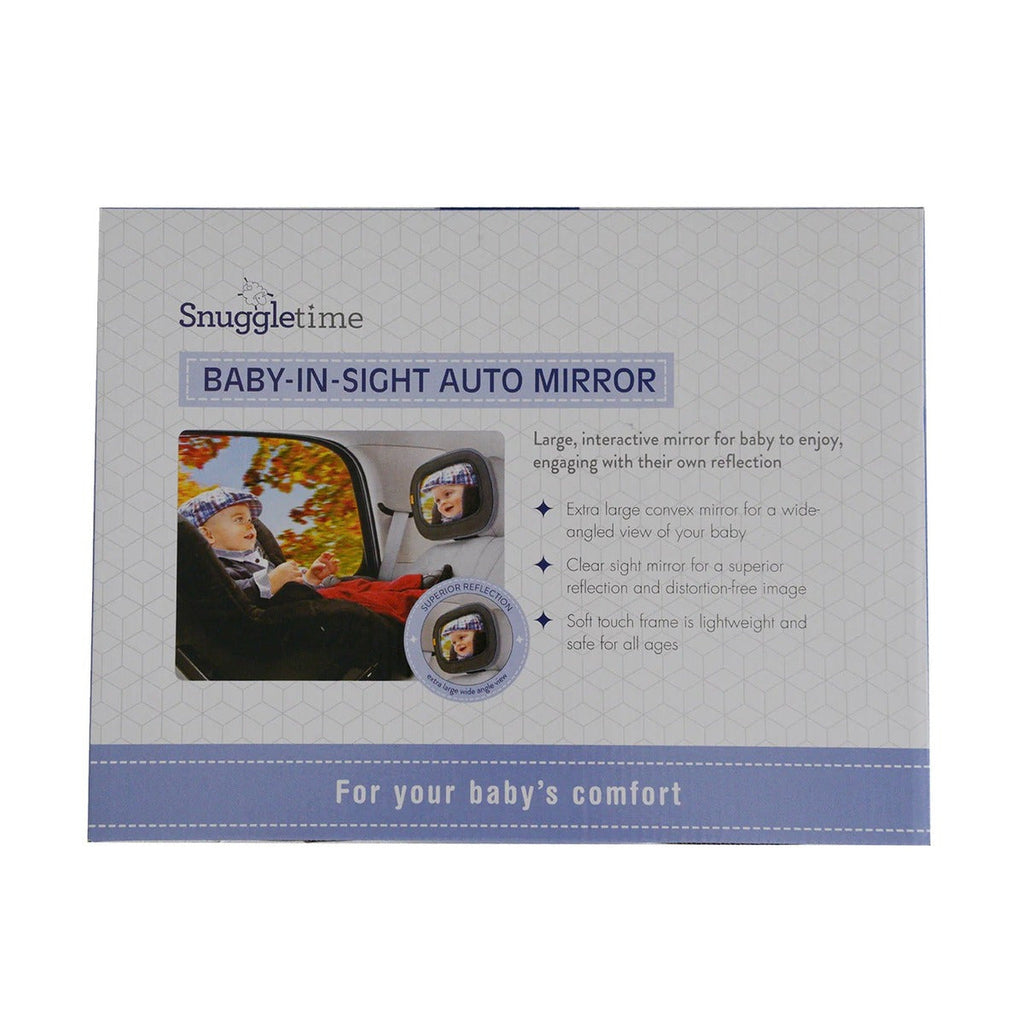 3082 Snuggletime Travel Baby Rear View Mirror