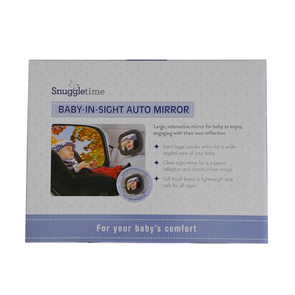 3082 Snuggletime Travel Baby Rear View Mirror