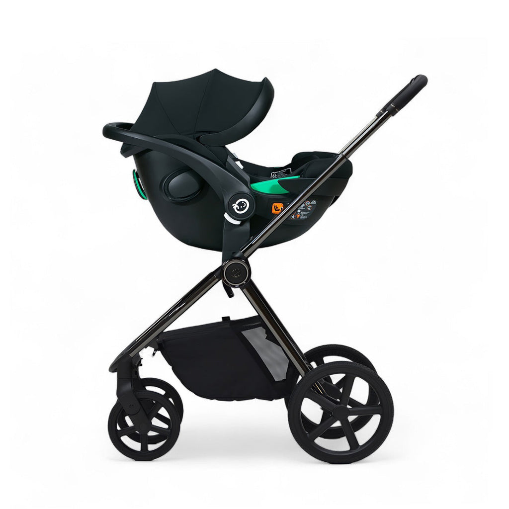 Bella III Graphite Stroller & Tulip i-Size Car Seat 2 In 1 Travel System