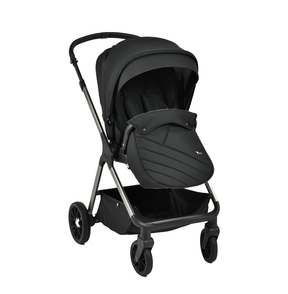 Viano Matrix 3 in 1 Travel System, Chrome Black & Grey
