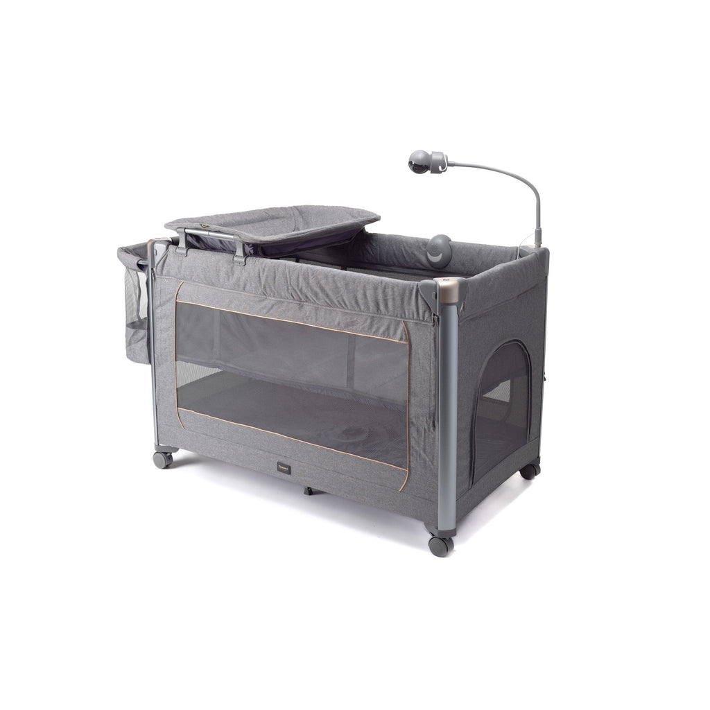 Cuddle Me Lux 2 in 1 Camp Cot with Baby Monitor