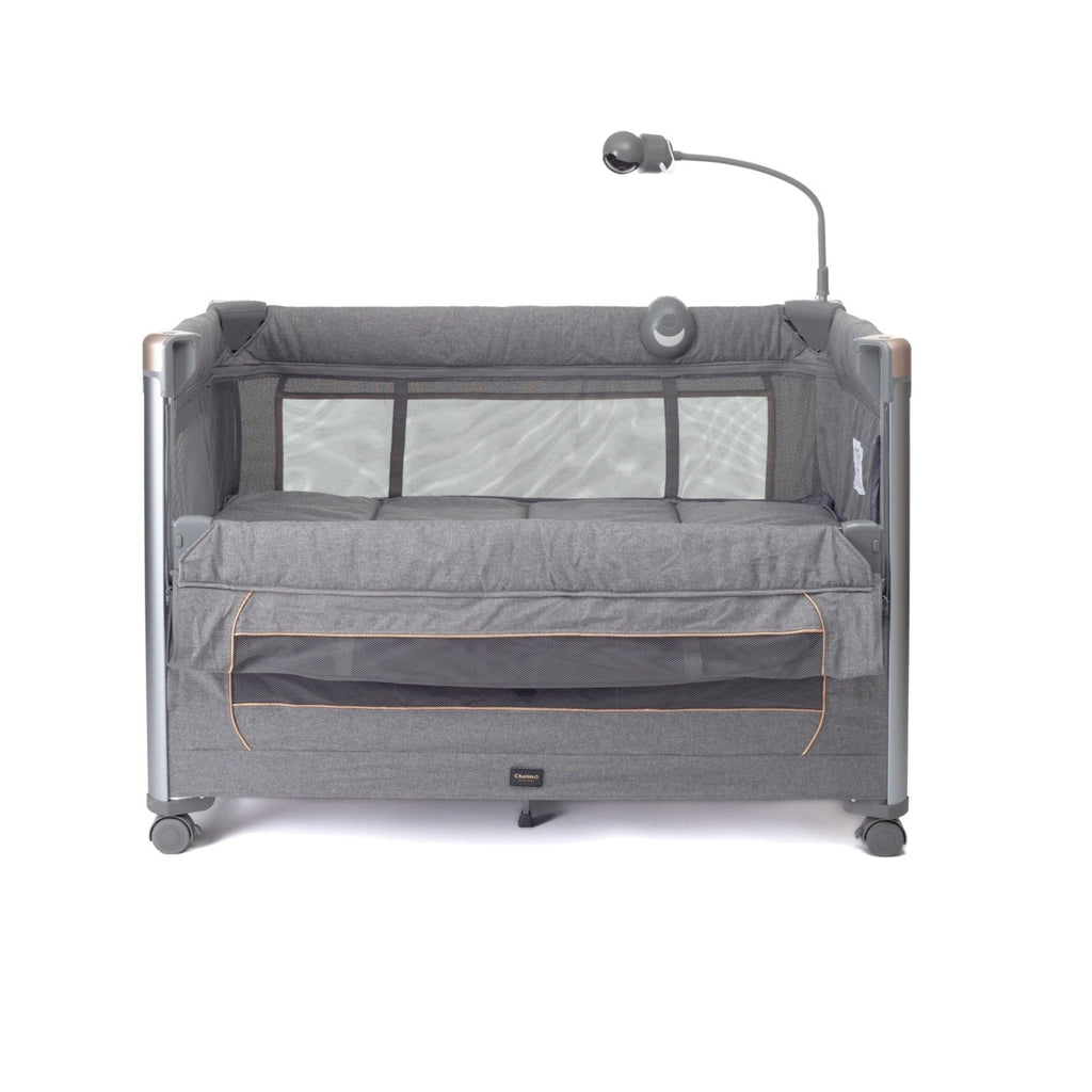 Cuddle Me Lux 2 in 1 Camp Cot with Baby Monitor