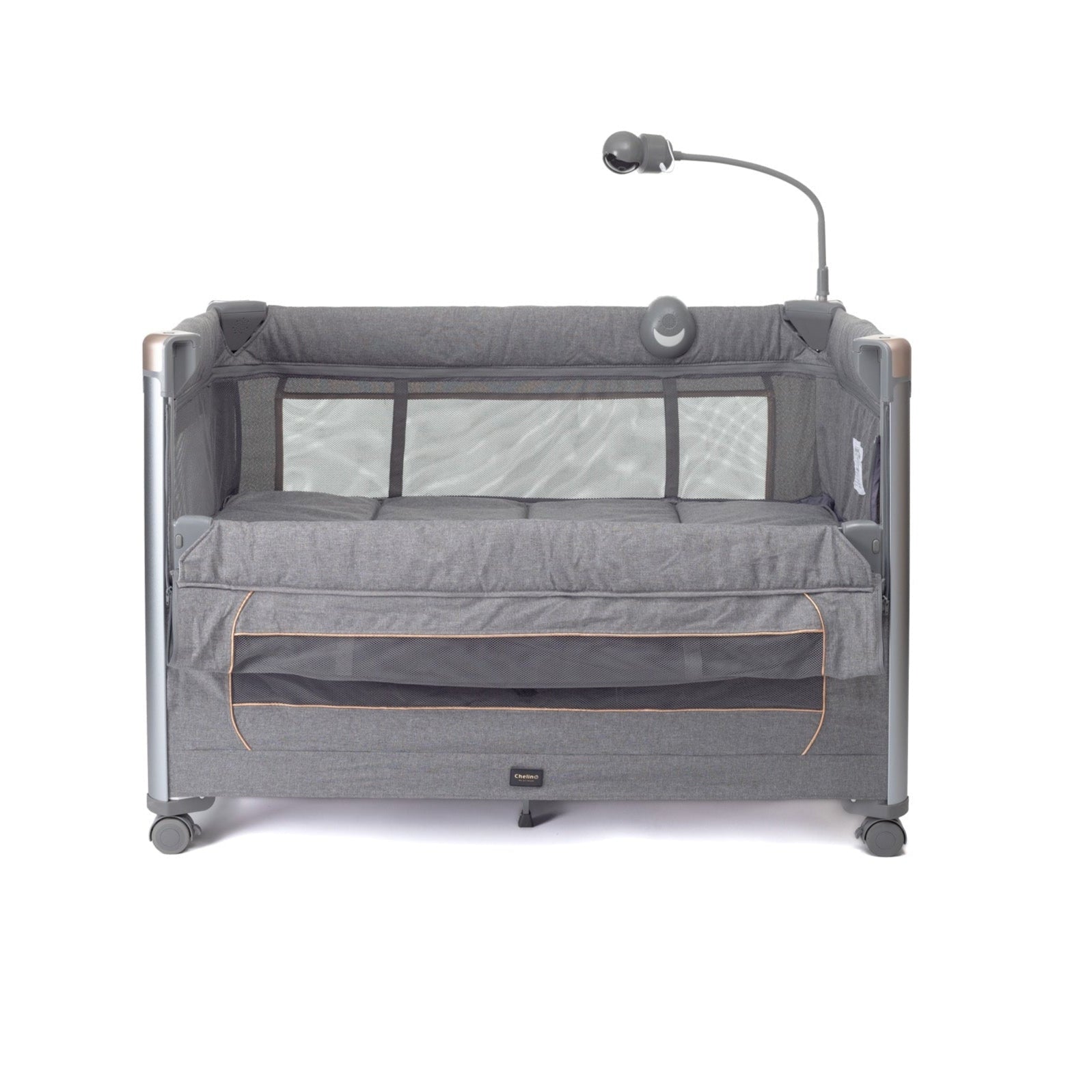 Cuddle Me Lux 2 in 1 Camp Cot with Baby Monitor