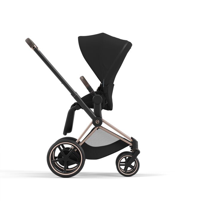 PRIAM Gen 3 Chrome Frame with Nautical Blue Seat Pack