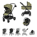 Viano Matrix 3 in 1 Travel System, Sage